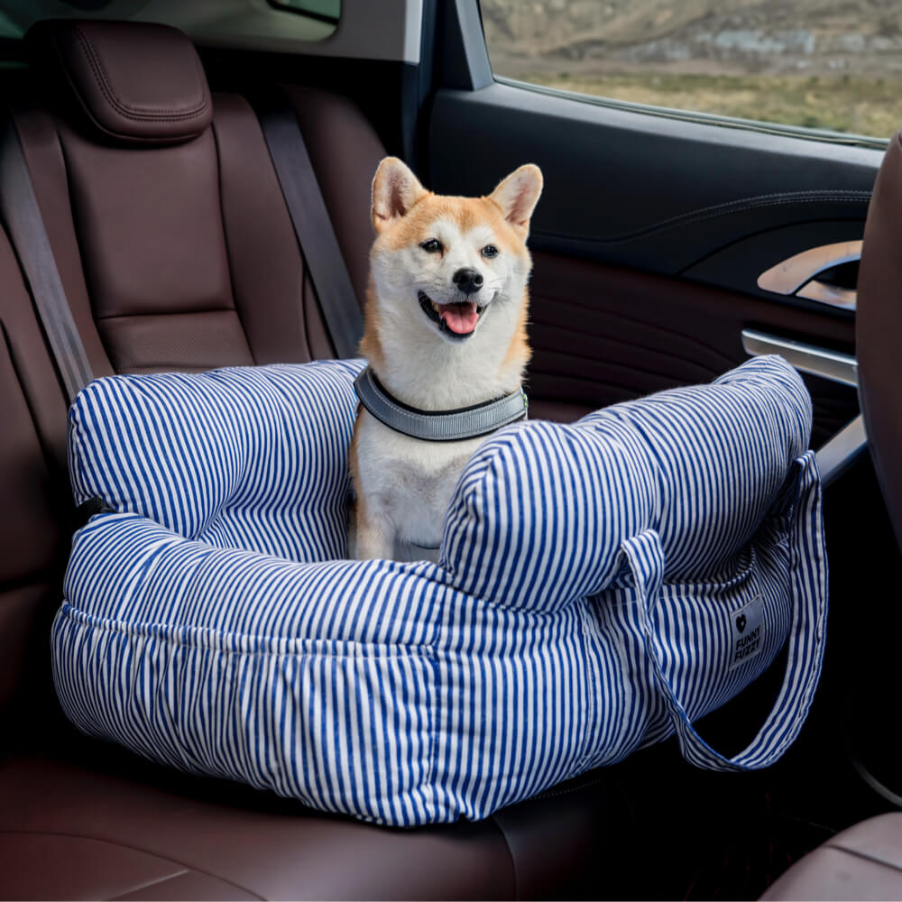 ComfyRide-Hundeautositz, weiches Reisebett und Transporttasche für Haustiere
