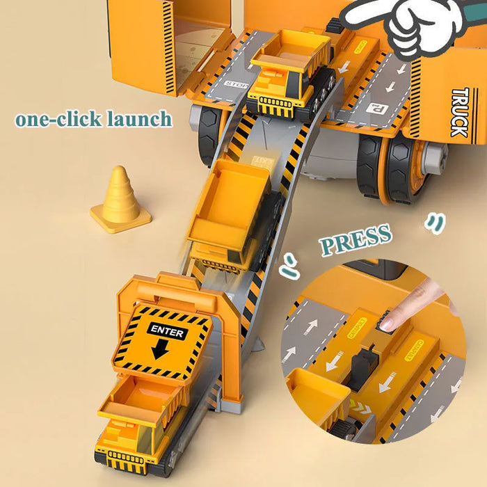 Constructo Bau- und Spiel-Fahrzeugset – Lernspielzeug zum Bauen für Kinder