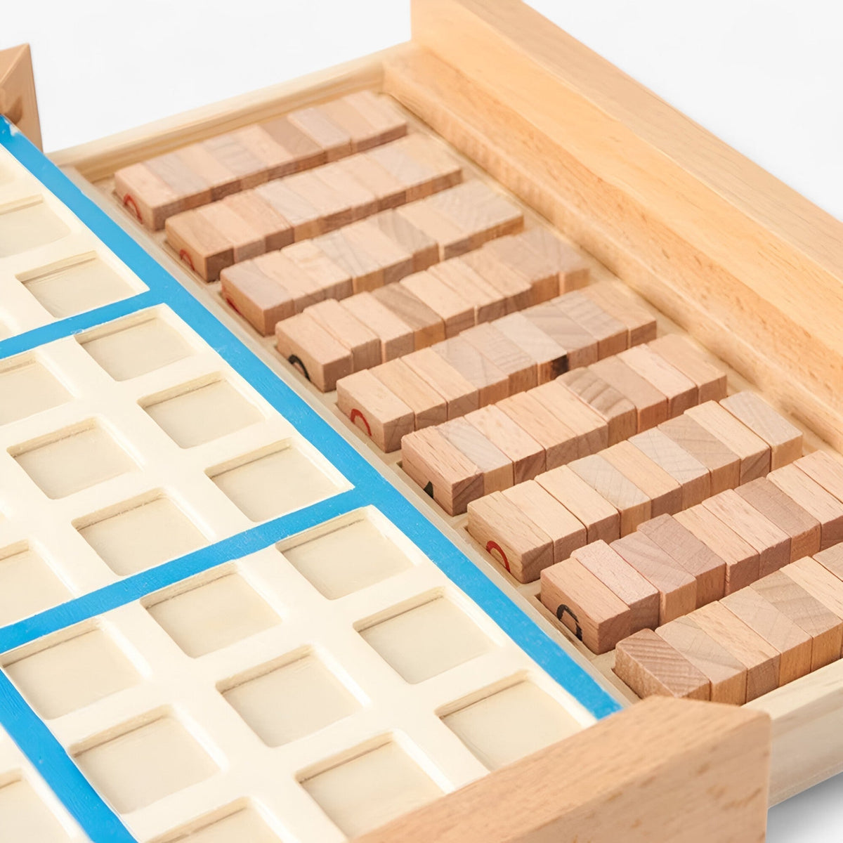 Daan, gioco da tavolo Sudoku in legno con cassetto portaoggetti