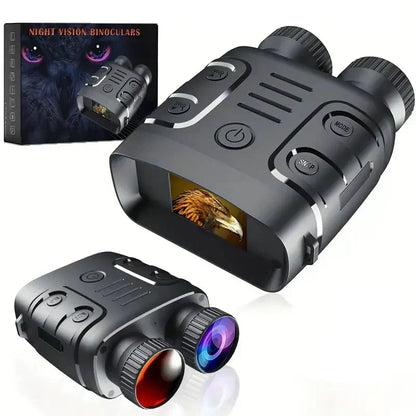 Binocolo digitale con visione notturna, zoom 5x, infrarossi e qualità HD