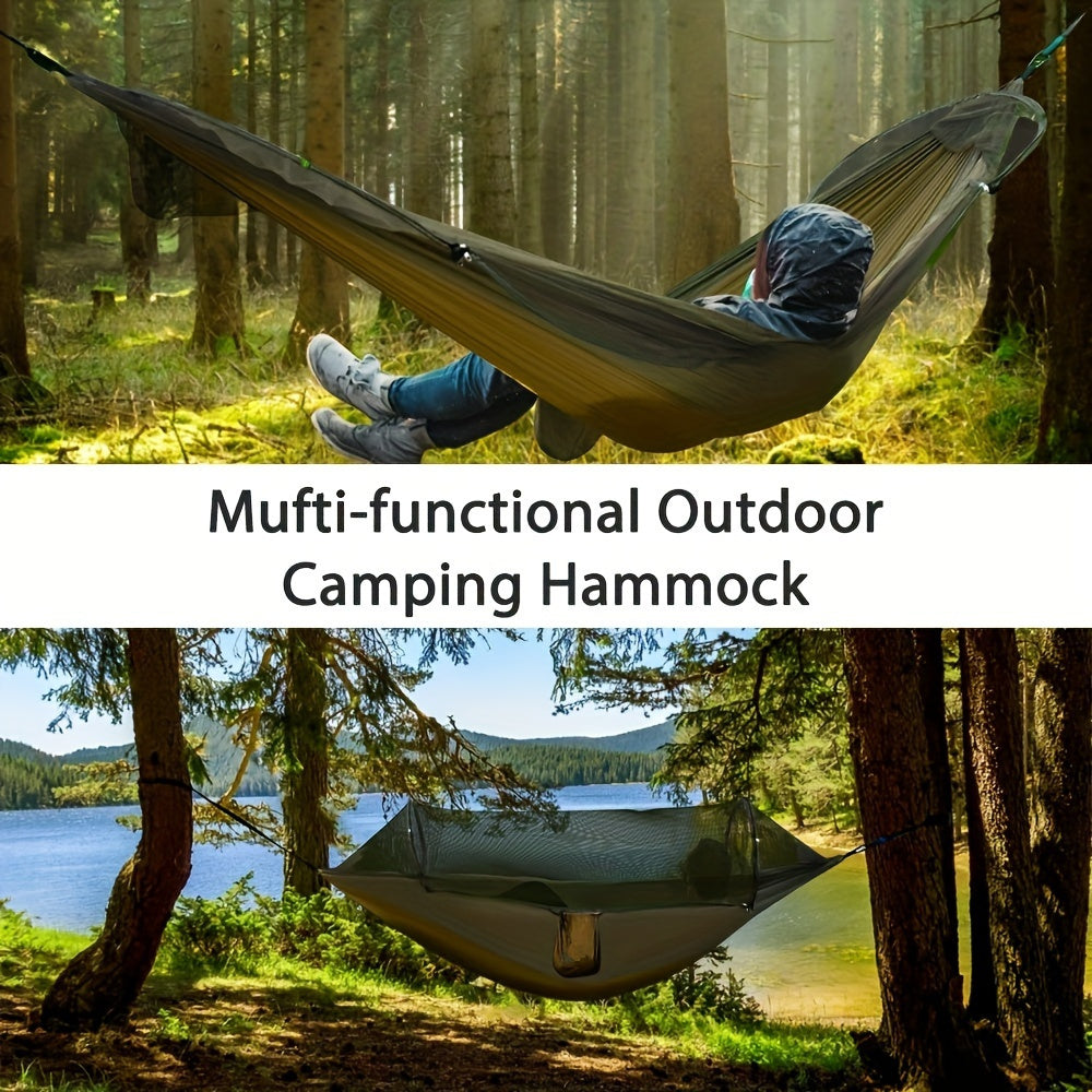 Doppel-Campinghängematte mit Moskitonetz für Outdoor-Aktivitäten und Reisen