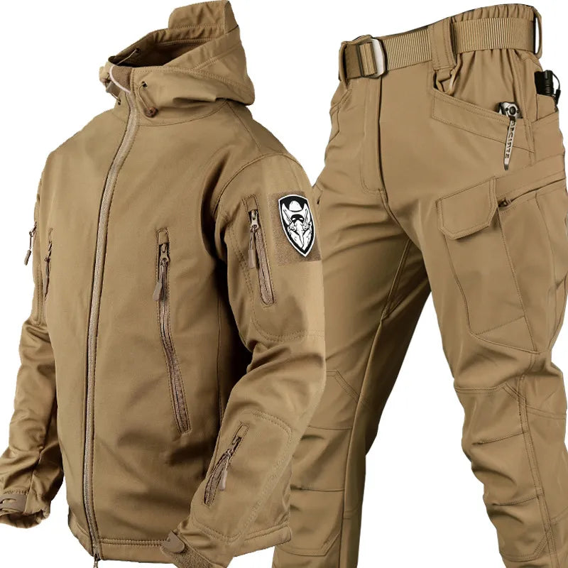 Draymond taktische Outdoor-Jacke und Hose, wind- und wasserabweisendes Set
