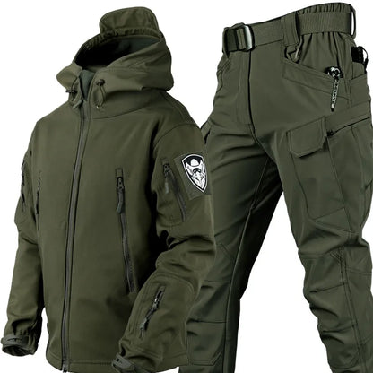 Draymond taktische Outdoor-Jacke und Hose, wind- und wasserabweisendes Set