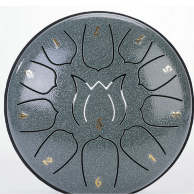 EchoDrum-Zungentrommel aus Stahl mit entspannenden Klängen für Meditation, Yoga und Entspannung