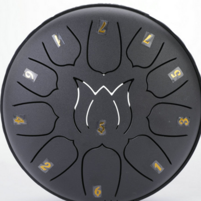 EchoDrum-Zungentrommel aus Stahl mit entspannenden Klängen für Meditation, Yoga und Entspannung