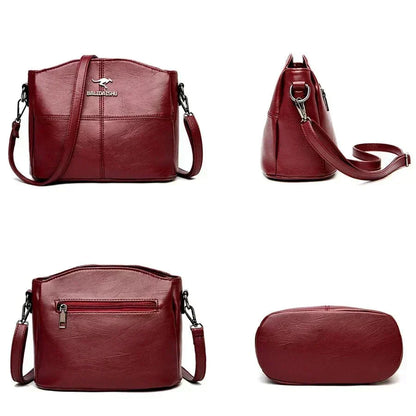Elegante Umhängetasche aus echtem Leder – praktische Schultertasche für Frauen