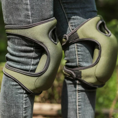 Ergonomische Gartenknieschoner mit zusätzlicher Polsterung für bequemes Arbeiten auf den Knien