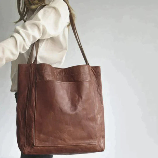 Eva luxe handtas van kunstleer voor dames – elegante schoudertas voor dagelijks gebruik