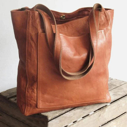 Eva luxe handtas van kunstleer voor dames – elegante schoudertas voor dagelijks gebruik