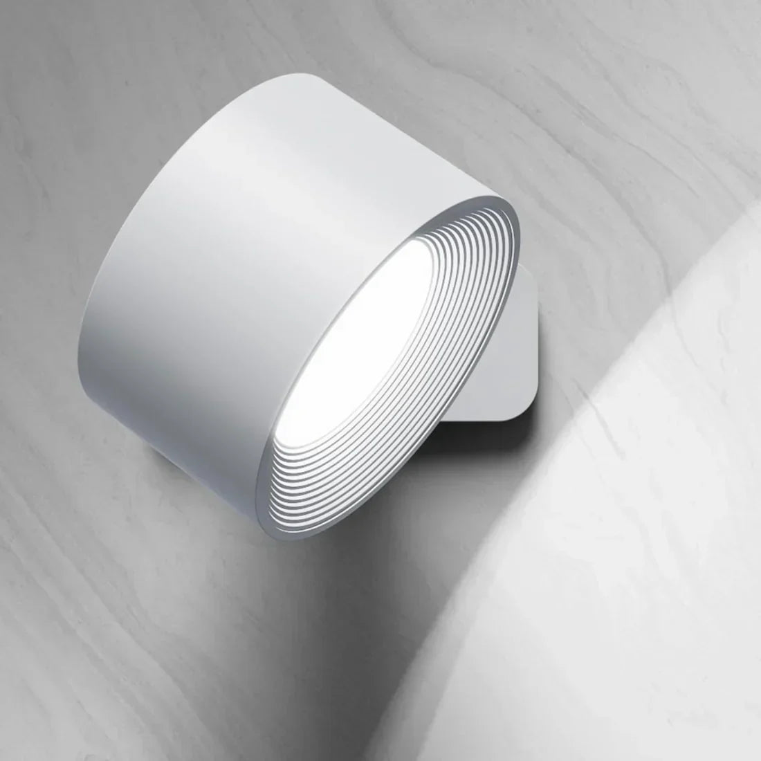 FlexiLamp Kabellose, wiederaufladbare 360°-LED-Wandleuchte