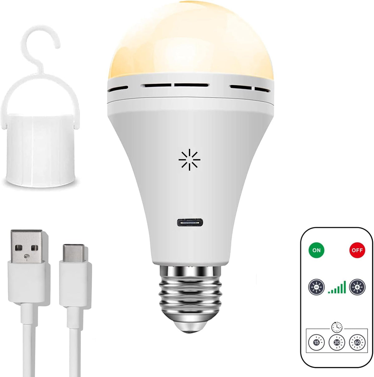 Lampada LED da tavolo FlexiLight ricaricabile, dimmerabile e senza fili