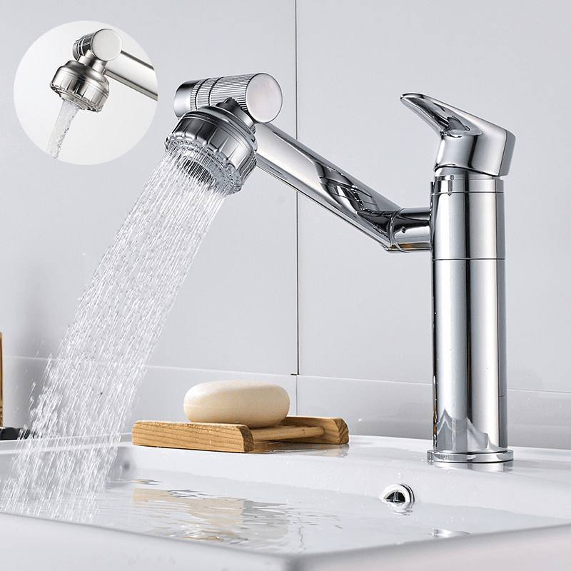 FlexiSpout 360° flexibele wastafelkraan met 2 straalstanden