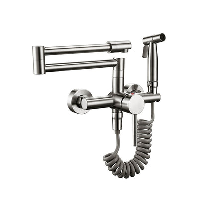 Rubinetto da cucina flessibile in acciaio inox con doccetta estraibile