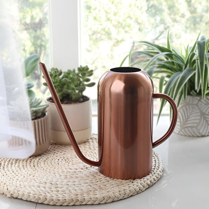 Fluora Gießkanne aus Edelstahl mit langem Ausguss, 1.5 L