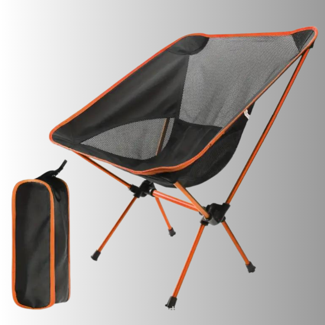 Sedia da campeggio pieghevole – leggera, portatile e resistente