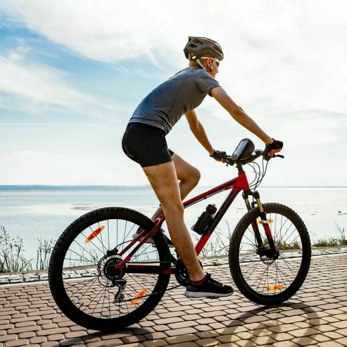 Pantaloncini da ciclismo intimi con imbottitura in gel da uomo e da donna