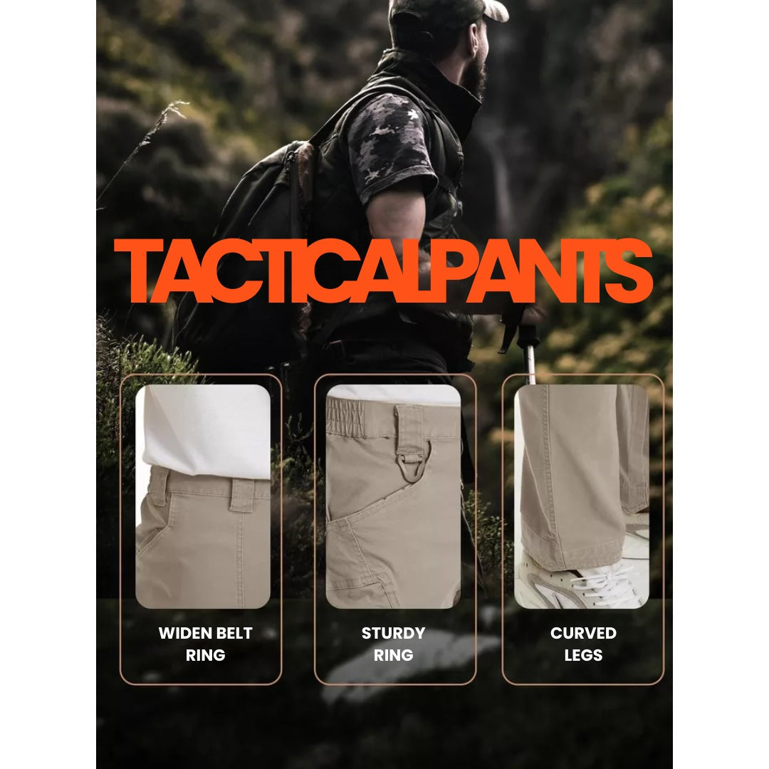 Pantaloni cargo tattici da outdoor – Resistenti, resistenti alle intemperie e multifunzionali