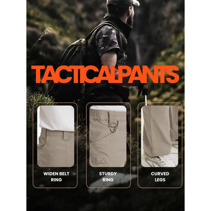 Pantaloni cargo tattici da outdoor – Resistenti, resistenti alle intemperie e multifunzionali