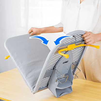 Givera Klappbügelbrett mit kompaktem, platzsparendem Design