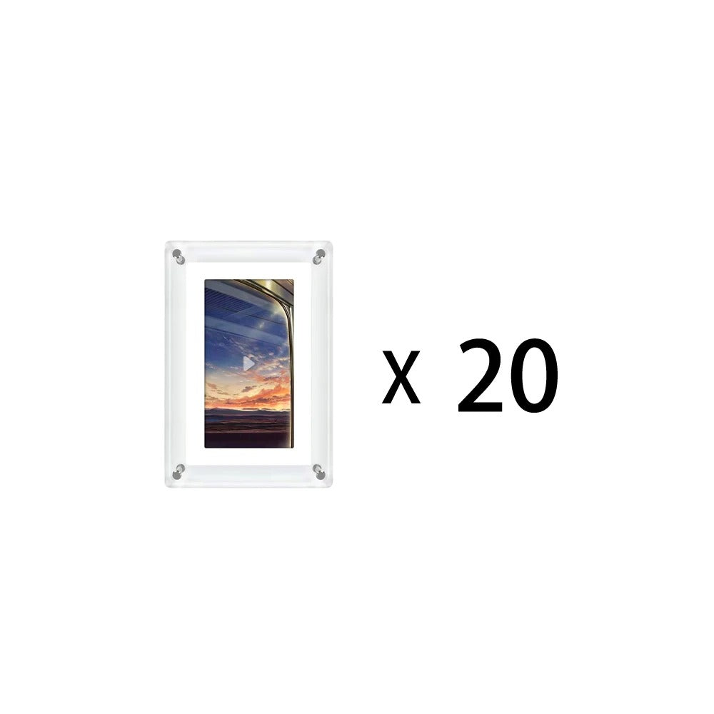 GlowFrame Digitaler HD-Multimedia-Bilderrahmen