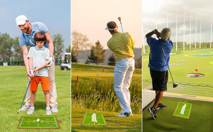 GolfMat Schwungtrainingsmatte mit Echtzeit-Feedback für das Golftraining