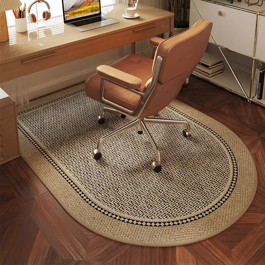 GuardMat transparante vloerbeschermer voor bureaustoelen met antislip onderkant