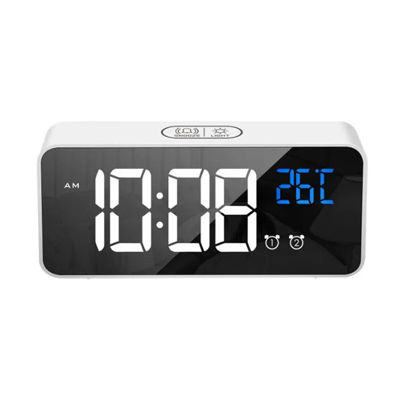 Harmonix intelligenter LED-Wecker mit Musik, Temperatur und Luftfeuchtigkeit