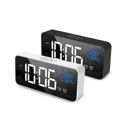 Harmonix intelligenter LED-Wecker mit Musik, Temperatur und Luftfeuchtigkeit