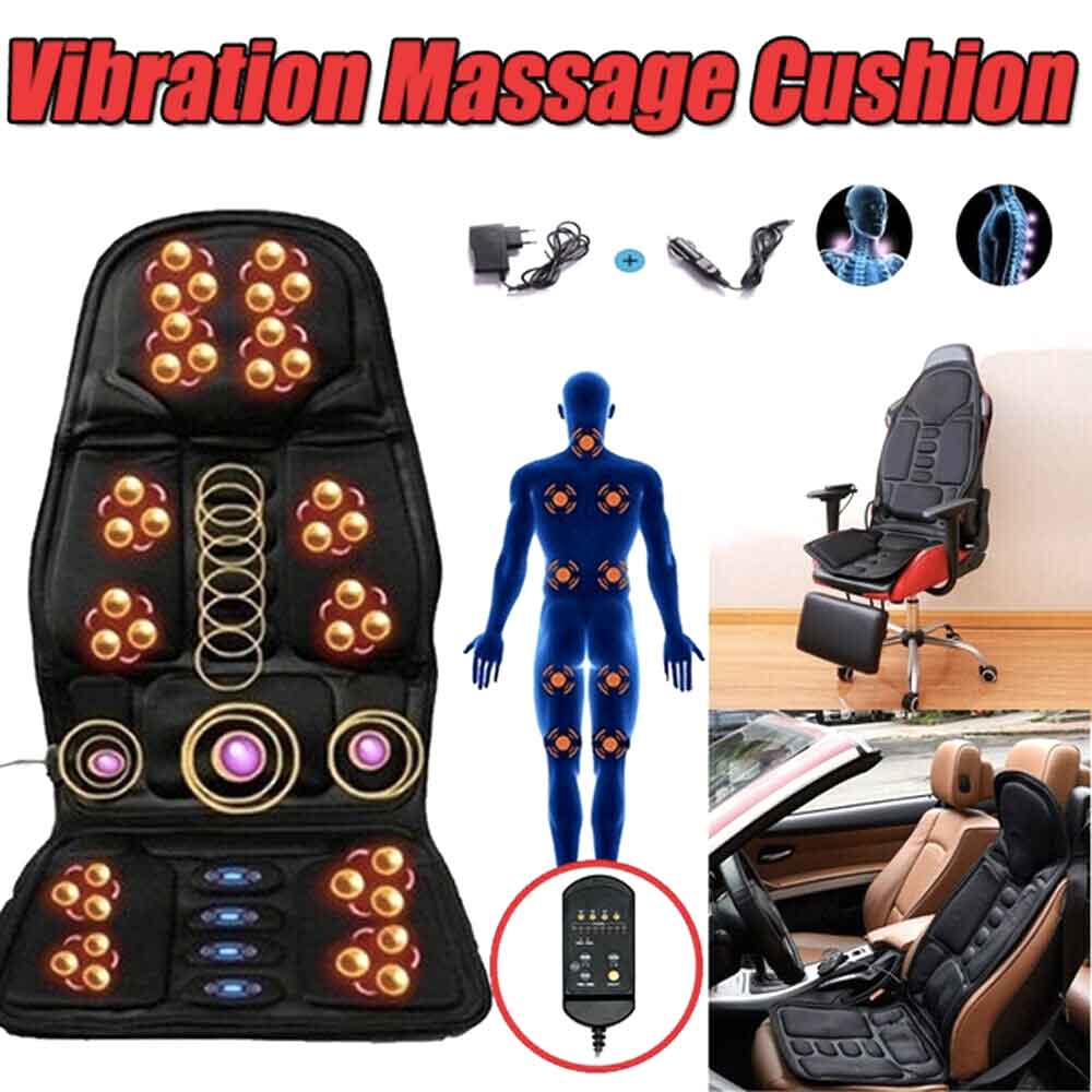 Massagesitzauflage mit Wärmefunktion und 8 Massagemodi