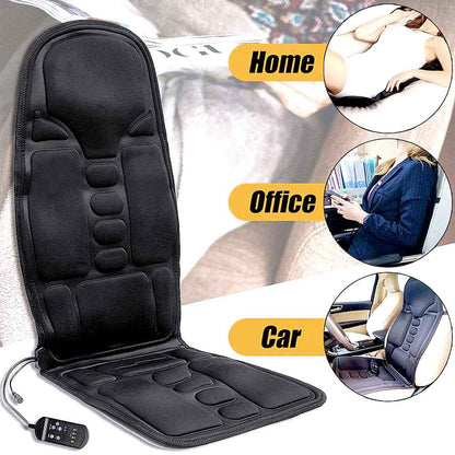 Massagesitzauflage mit Wärmefunktion und 8 Massagemodi