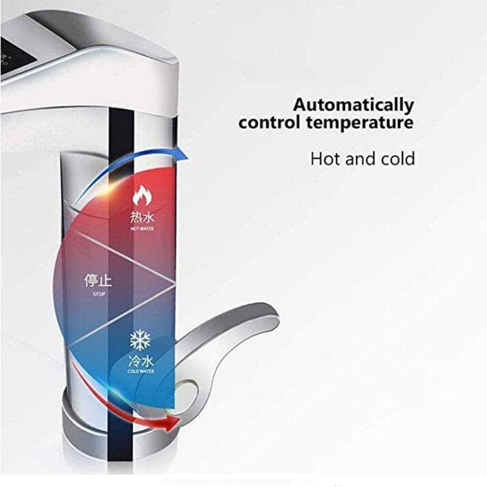 Rubinetto elettrico per acqua calda istantanea con display LED della temperatura
