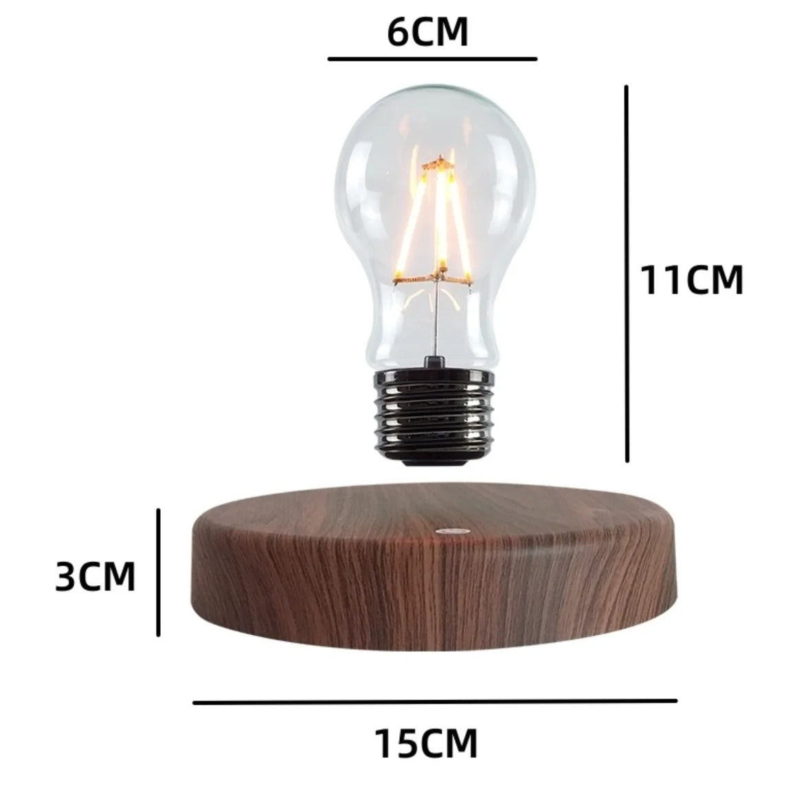 Levion zwevende Tesla-lamp met magnetisch LED-sfeerverlichting