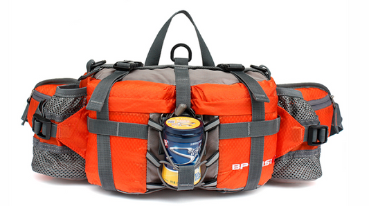 Leichte Outdoor-Gürteltasche mit mehreren Fächern