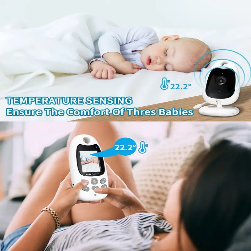 LittleGuard kabelloses Babyphone mit Video, Nachtsicht und Gegensprechfunktion
