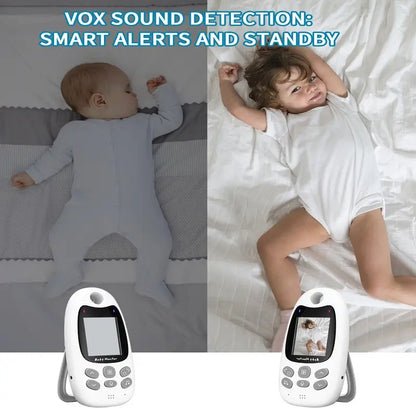 LittleGuard kabelloses Babyphone mit Video, Nachtsicht und Gegensprechfunktion