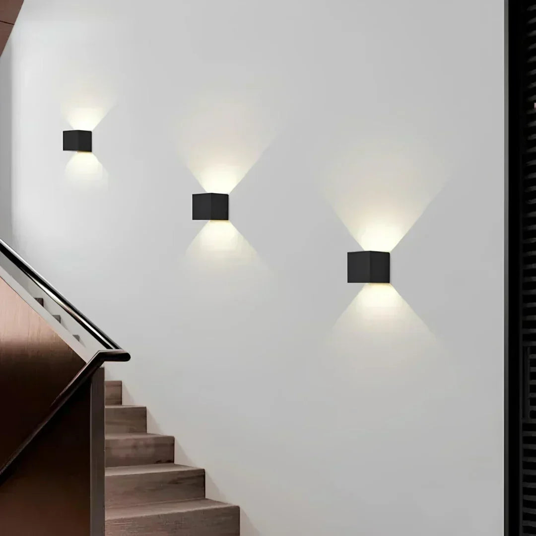 Luxe wandlamp met bewegingssensor en warm LED-licht van 2700K