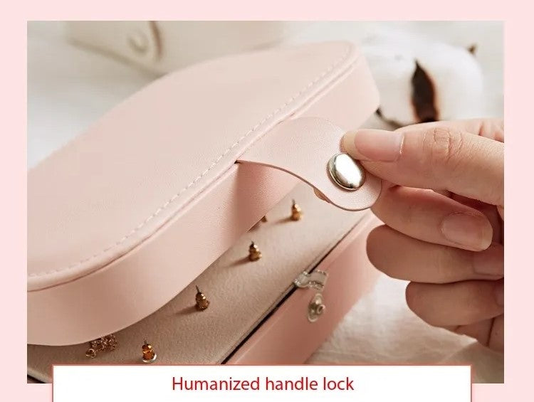 Luxio Doppeltes Schmuckkästchen – Eleganter Organizer für Reisen und Zuhause