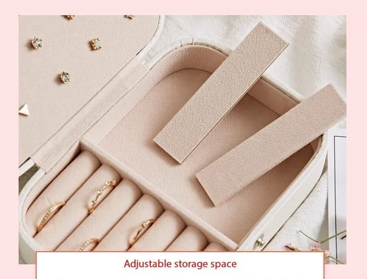 Luxio Doppeltes Schmuckkästchen – Eleganter Organizer für Reisen und Zuhause