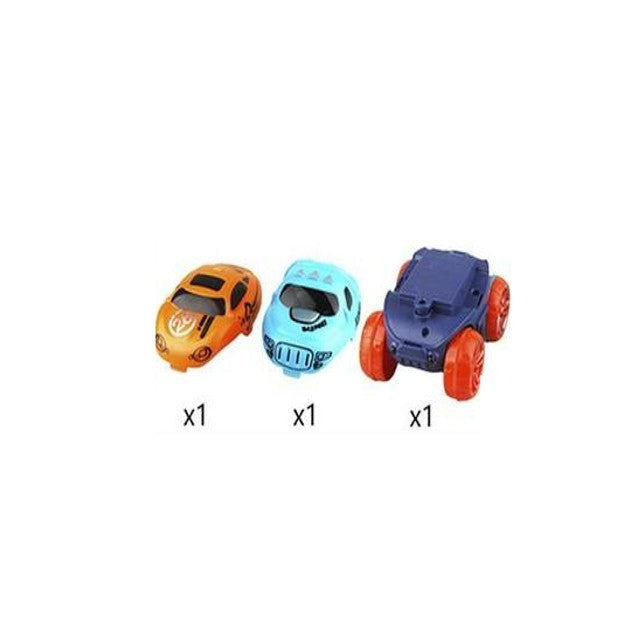 MagniTrack magnetisches Autorennbahn-Spielset für kreatives Spielen