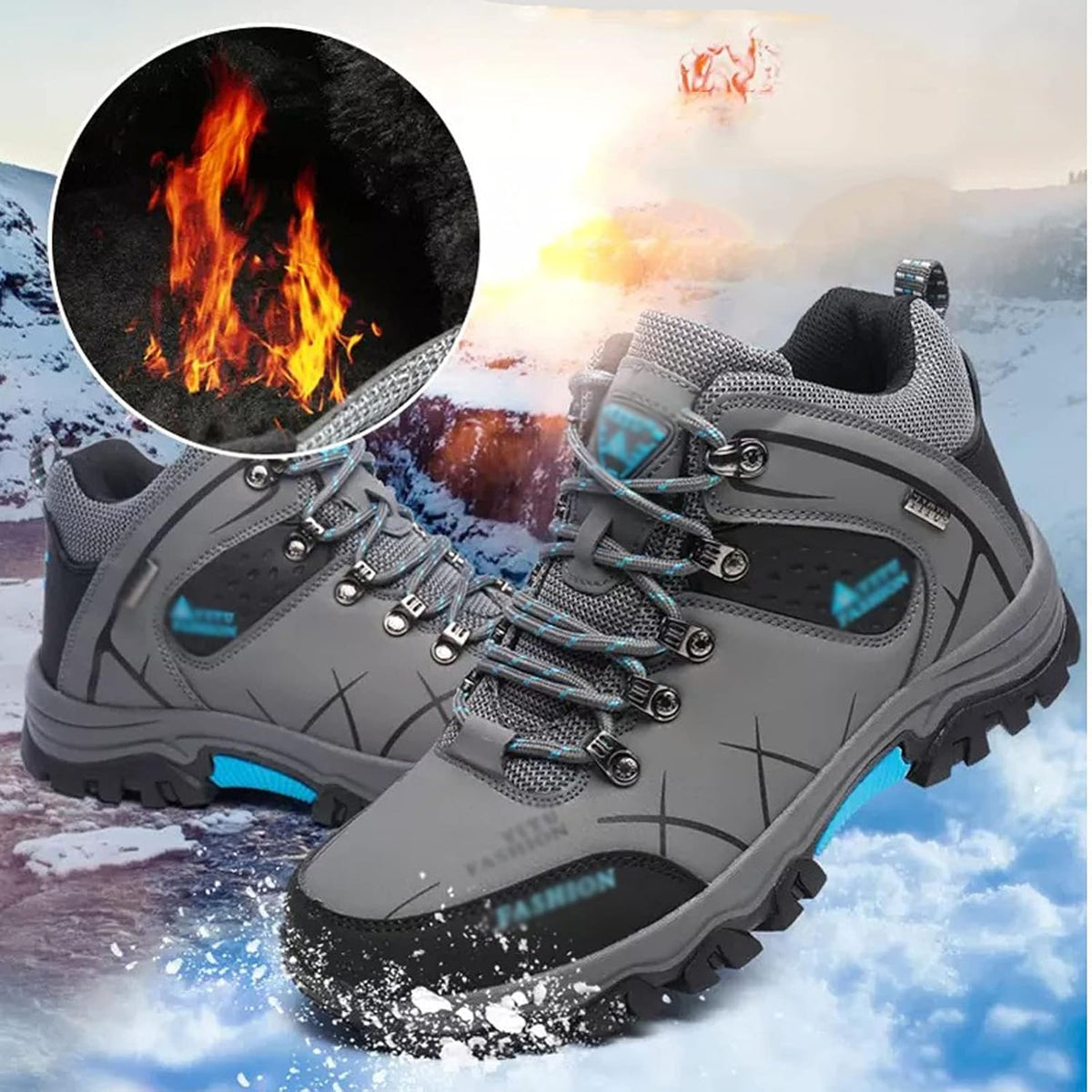 Winterstiefel für Herren – Wasserdicht, warm & bequem zum Wandern