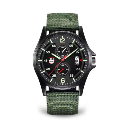 Militärische Quarzuhr mit leichtem Nylonarmband und taktischem Design