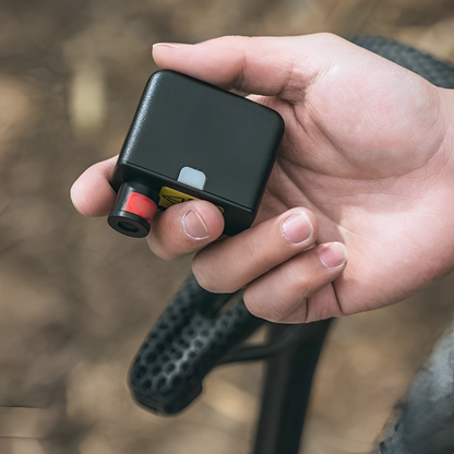 Mini-Elektrofahrradpumpe, wiederaufladbare und tragbare Luftpumpe