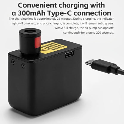 Mini-Elektrofahrradpumpe, wiederaufladbare und tragbare Luftpumpe