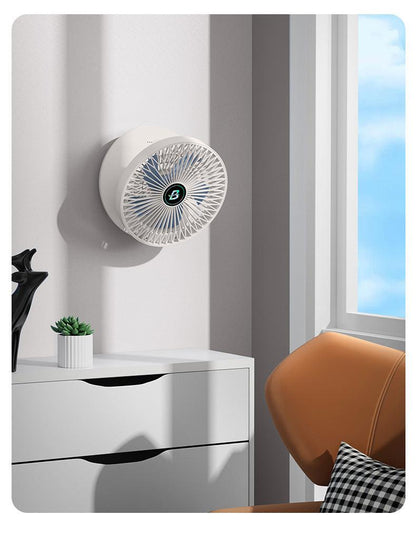 Mini-opvouwbare ventilator met oplaadbare batterij, verstelbaar en stil