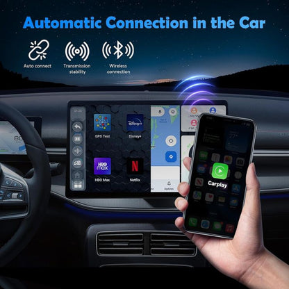 Mini draadloze CarPlay-adapter voor een draadloze verbinding