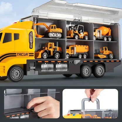 MiniTruck-bouwvoertuigenspeelset voor creatieve kinderen