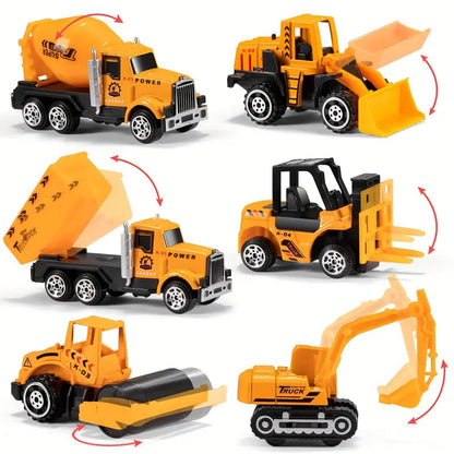 MiniTruck-bouwvoertuigenspeelset voor creatieve kinderen