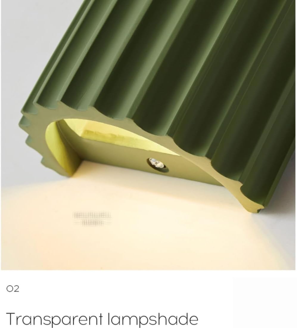 Lampada da parete LED minimalista con luce diretta verso l'alto e verso il basso