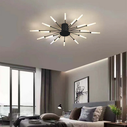 Grande plafoniera LED moderna per soggiorno e camera da letto