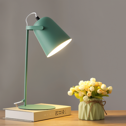 Lampada da tavolo moderna orientabile con luce da lettura regolabile